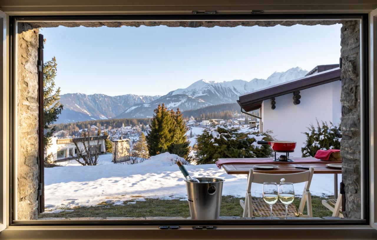 Charmantes Apartment Mit Grossem Garten .Kids4Free. ฟลิมส์ ภายนอก รูปภาพ