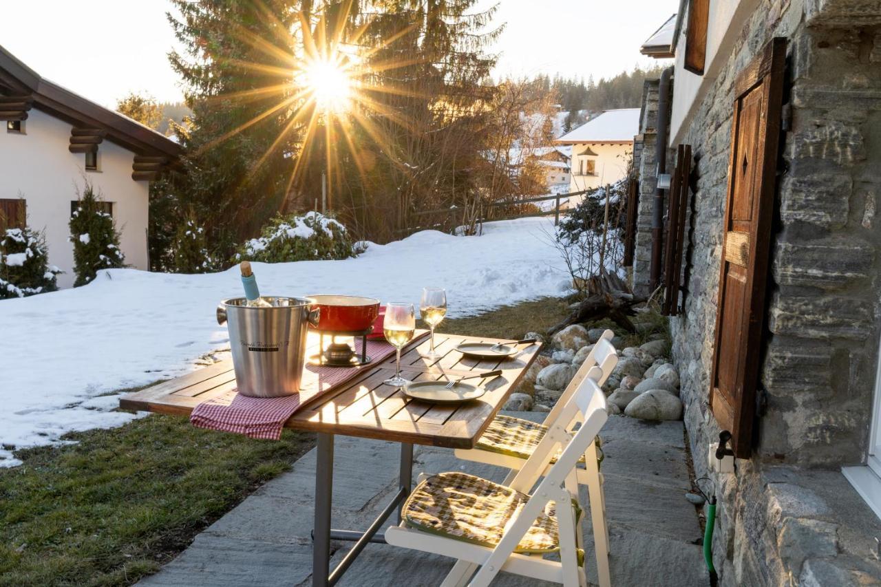 Charmantes Apartment Mit Grossem Garten .Kids4Free. ฟลิมส์ ภายนอก รูปภาพ